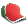 National Cap in red-green