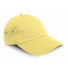 Plush Cap in lemon-yellow