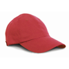 Arc Stretch Fit Cap in cardinal-red