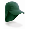 Junior Legionnaires Cap in bottle-green