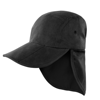 Fold-Up Legionnaire'S Cap in black