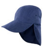 Fold-Up Legionnaire'S Cap in navy