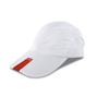 Fold-Up Baseball Cap in white