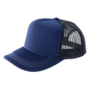 Super Padded Mesh Baseball Cap in navy-white