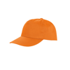 Houston 5-Panel Printer'S Cap in orange