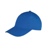 Memphis 6-Panel Brushed Cotton Low Profile Cap in azure-blue