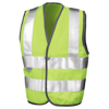 Junior Safety High-Viz Vest in fluorescent-yellow