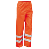 Safety Hi-Viz Trousers in fluorescent-orange