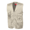 Adventure Safari Waistcoat in camel