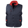 Ripstop Gilet in navy-red