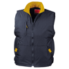 Ripstop Gilet in navy-yellow