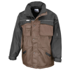 Work-Guard Heavy-Duty Combo Coat in tan-black