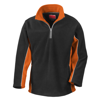 Tech3 Sport Fleece in black-orange