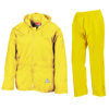 Waterproof Jacket And Trouser Set in neon-yellow