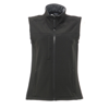 Women'S Flux Softshell Bodywarmer in all-black