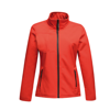 Women'S Octagon Ii Printable 3-Layer Membrane Softshell in classicred-black