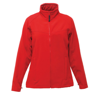 Women'S Print Perfect Softshell in classicred-sealgrey