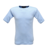 Thermal Short Sleeve Vest in blue