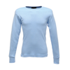Thermal Long Sleeve Vest in blue