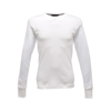 Thermal Long Sleeve Vest in white