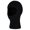 Open Face Balaclava in black