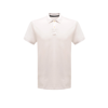 Stud Coolweave Polo Shirt in white