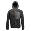 Coldspring Hybrid Hooded Fleece in ash-sealgrey