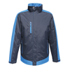 Contrast Insulated Jacket in navy-newroyal