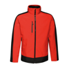 Contrast 3-Layer Printable Softshell in classicred-black