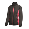 Women'S Athens Tracksuit Top in black-hotpink