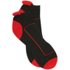 Sports Socks in black-classicred