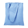 Cotton Promo Shoulder Shopper in cornflower-blue