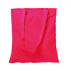 Cotton Promo Shoulder Shopper in hot-pink