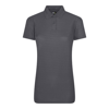Women'S Pro Polyester Polo in solid-grey
