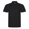 Pro Polyester Polo in black