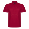 Pro Polyester Polo in red
