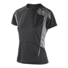 Women'S Spiro Training Shirt in black-grey