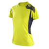 Women'S Spiro Training Shirt in neonlime-grey