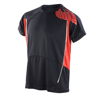Spiro Training Shirt in black-red