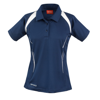 Women'S Spiro Team Spirit Polo in navy-white