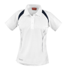 Women'S Spiro Team Spirit Polo in white-navy