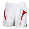 Spiro Micro-Lite Running Shorts in white-red