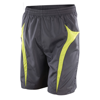 Spiro Micro-Lite Team Shorts in grey-lime