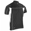 Spiro Bikewear Full Zip Top in black-black