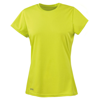 Women'S Spiro Quick-Dry Short Sleeve T-Shirt in lime-green