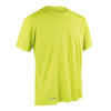 Spiro Quick-Dry Short Sleeve T-Shirt in lime-green