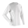 Women'S Spiro Quick-Dry Long Sleeve T-Shirt in white