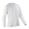 Spiro Quick-Dry Long Sleeve T-Shirt in white