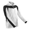 Spiro Bikewear Long Sleeve Performance Top in white-black