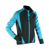 Women'S Spiro Freedom Softshell Jacket in aqua-black